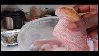 How To Cook Red Snapper Fillets [upl. by Ahsikad]