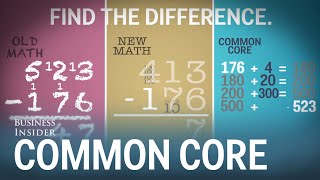 How Common Core subtraction works [upl. by Haraj]