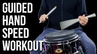 Creative Pad Patterns  Guided Hand Workout for Drummers [upl. by Guyon]