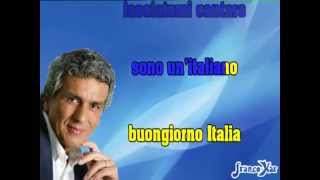 Toto Cutugno Litaliano Karaoke Instrumental  lyrics [upl. by Eatnuahs]