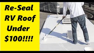 ReSeal RV Roof Under 100 Years Later Update [upl. by Sigfrid592]