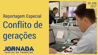 Reportagem Especial Conflito de gerações no ambiente de trabalho [upl. by Thom]