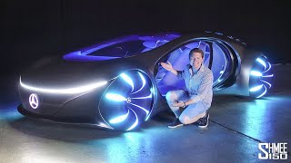 FIRST DRIVE in the Mercedes of the FUTURE Vision AVTR [upl. by Yale901]