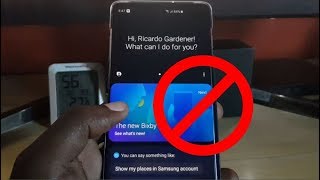 How to disable Bixby on Samsung Galaxy S10 [upl. by Anoirb]