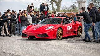 Ferrari 430 Scuderia  LOUD Accelerations amp Sounds [upl. by Idnis808]