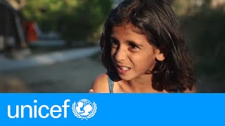 The dangerous boat ride to Greece through the eyes of a Syrian refugee girl  UNICEF [upl. by Vasos]