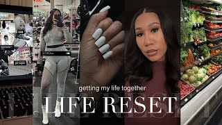 LIFE RESET  GETTING MY LIFE BACK TOGETHER amp BEING PRODUCTIVE [upl. by Edaw174]