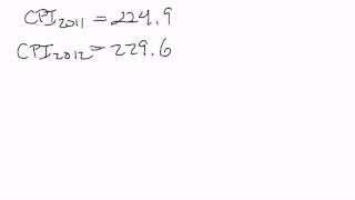 Calculating Inflation Using the CPI [upl. by Nylavad]