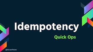 Idempotency Explained REST API and Terraform [upl. by Enylhsa]