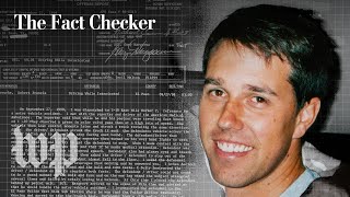 Beto ORourke denies trying to leave the scene of his DWI What happened  The Fact Checker [upl. by Maitund]