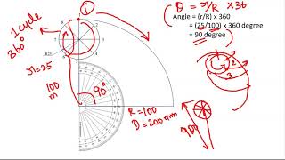 Hypocycloid  Curves  Cycloid  Engineering Graphics  EG  Tamil [upl. by Viguerie]