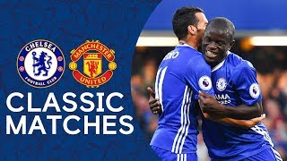 Chelsea 40 Man United  EXTENDED Highlights  Premier League 1617  Chelsea FC [upl. by Toy]