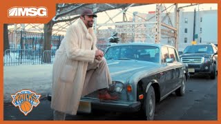 Walt quotClydequot Frazier Takes A Walk Through His New York Memories Part 1  Celebrating Black History [upl. by Sixla]