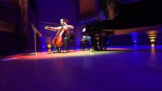 Blaise Dejardin plays Reverie by Debussy for cello and piano [upl. by Allehcim]