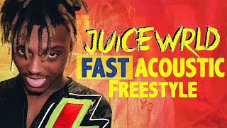 Juice WRLD quotFastquot acoustic freestyle [upl. by Shimkus]