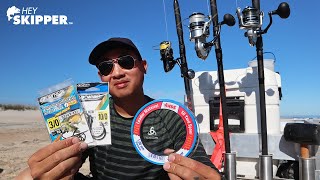 My MOST EFFECTIVE Surf Fishing Gear RODS REELS amp TACKLE [upl. by Fraya]