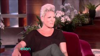 The Ellen DeGeneres Show PNK Interview [upl. by Klinges]