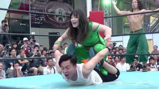 3rd Match of Japan Expo Thailand 2016 Day2 Emi Sakura amp Takanashi Masahiro vs Riho amp Wayu [upl. by Rosemaria376]