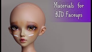 BJD Faceup Supplies [upl. by Sarita]