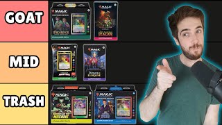 Ranking All Commander Precons from 2023  Magic the Gathering [upl. by Viradis834]