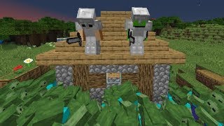 Minecraft But Its a Zombie Apocalypse [upl. by Carrew]