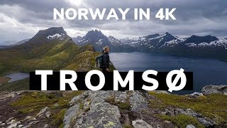 Best of Tromso Norway in Summer  Hiking Sailing and the Midnight Sun in 4K [upl. by Ahsitneuq]