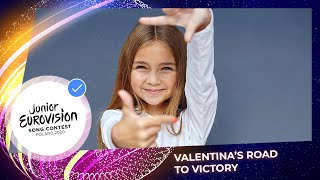 Valentinas road to victory 🇫🇷  Junior Eurovision 2020 [upl. by Aiclef]