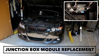 BMW ELECTRICAL PROBLEMS SOLVED  BMW 3 Series JBE Replacement [upl. by Celina]