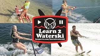 Waterskiing made easy Waterski basics instructional by HO Skis [upl. by Willie]