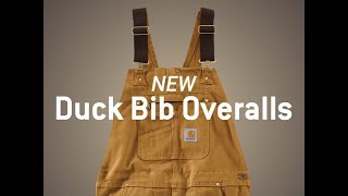 Product Spotlight The Carhartt Duck Bib Overall [upl. by Attenborough]