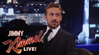 Ryan Gosling on Jimmy Kimmel Live PART 2 [upl. by Walden]