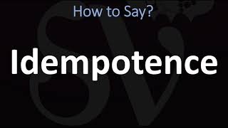 How to Pronounce Idempotence CORRECTLY [upl. by Bach]