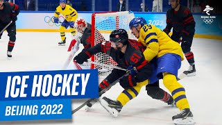 Sweden vs Canada  Mens Ice Hockey Quarterfinal  Full Replay  Beijing2022 [upl. by Hpejsoj411]