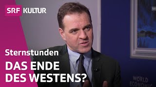 Niall Ferguson ist überzeugt Der Westen steht vor dem Untergang  Sternstunde Philosophie  SRF [upl. by Nollie]