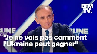 Guerre en Ukraine Algérie 2027 Linterview dÉric Zemmour en intégralité [upl. by Amethyst]