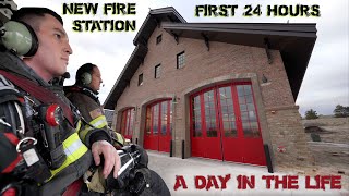 First 24 Hours in a New Fire Station  A Day in the Life [upl. by Weidar]