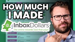 My InboxDollars Review  Exactly How Much I Made With InboxDollars [upl. by Annahsed]