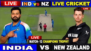 🔴Last 3 Over INDIA vs New Zealand LIVE [upl. by Fifine]