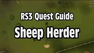 RS3 Sheep Herder Quest Guide  RuneScape [upl. by Rosanne201]