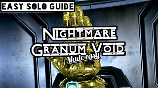 Best Builds for Nightmare Granum Void  Warframe Granum Void Guide [upl. by Asli]