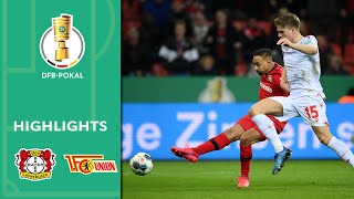 Bayer 04 Leverkusen vs Union Berlin 31  Highlights  DFBPokal 201920  Quarter Finals [upl. by Skinner]