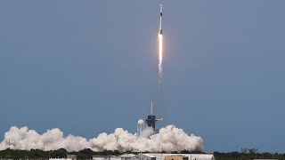 NASA SpaceX launch historic Falcon 9 flight [upl. by Eserehs]