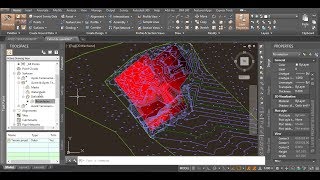 Calculer les cubatures Avant  Après terrassement sur AutoCAD Civil 3D [upl. by Ploch]