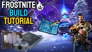 Get Ready For Frostnite Build Tutorial  Fortnite StW [upl. by Lihkin202]