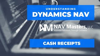 Dynamics NAV  Cash Receipts Journal [upl. by Ahsian]