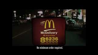 McDonalds Delivery No Minimum Order Required  Office [upl. by Carmelita]