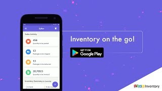 Inventory Management Mobile App  Zoho [upl. by Iuq]