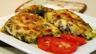 Pesto Chicken Bake  Low Carb Recipe [upl. by Celik]