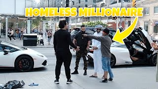 The Homeless Millionaire Prank [upl. by Anat]