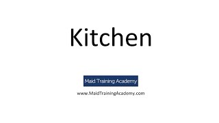 Maid Training Academy  Kitchens [upl. by Philo]